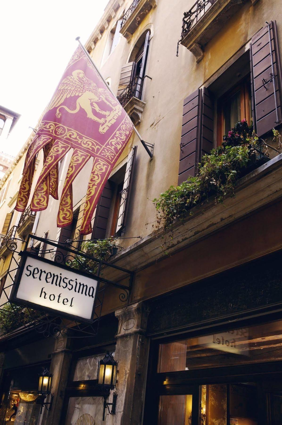 Hotel Serenissima Venedig Exterior foto